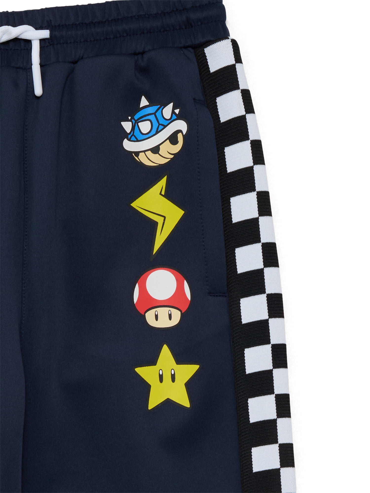 Mario Kart Boys Active Jogger Pants, Sizes 4-16