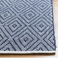 thumbnail image 3 of SAFAVIEH Montauk Kimberlyn Geometric Diamond Cotton Area Rug, Navy/Ivory, 5' x 8', 3 of 6