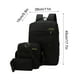 thumbnail image 3 of Mochila de Viaje para Portátil Grande para Mujer y Hombre, Mochila de Viaje de 17 Pulgadas, Mochila de Negocios con Monedero, Bolso Universitario de Tres Piezas, 3 of 7