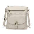 thumbnail image 3 of KouLi Buir Crossbody Purses for Women PU Leather Shoulder Handbags Multi Pockets Straw Weaving Design, 3 of 7