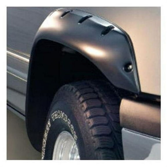 Bushwacker Jeep Cut-Out Fender Flare - Set of 4 - OE Matte Black 1091007
