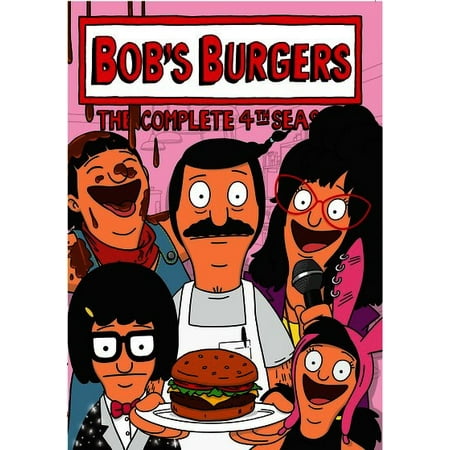 Bob's Burgers: The Complete Fourth Season (DVD) (Regular Show Best Burger In The World)