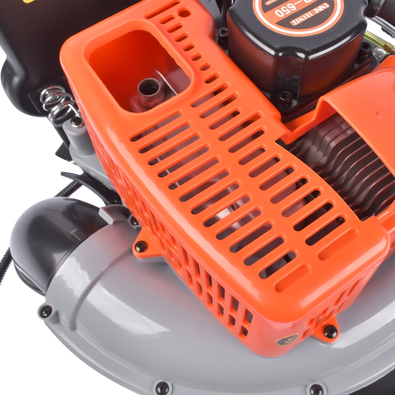 NEWZQ 63CC 2-Stroke Backpack Leaf Blower 1.8L Capacity 2700W Powerful Grass Blower