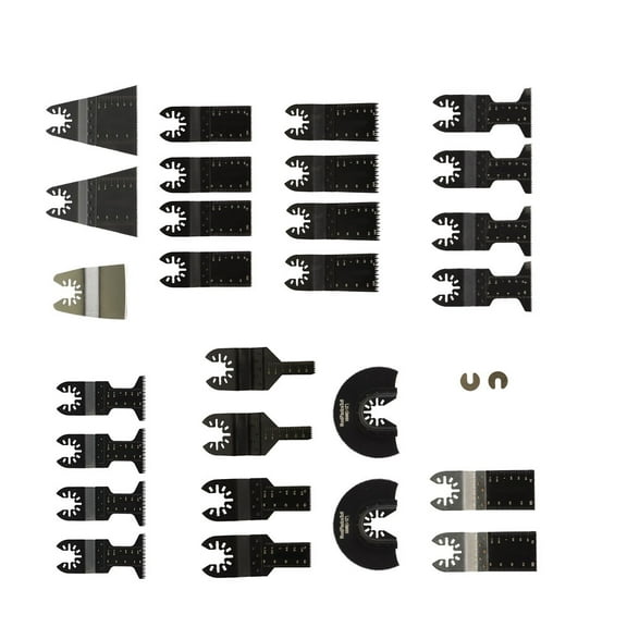 labwork 29 PCS Universal Wood Metal Oscillating Multitool Quick Release Saw Blades
