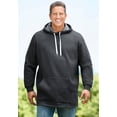 thumbnail image 2 of KingSize Men's Big & Tall Fleece Longer-Length Pullover Hoodie, 2 of 2