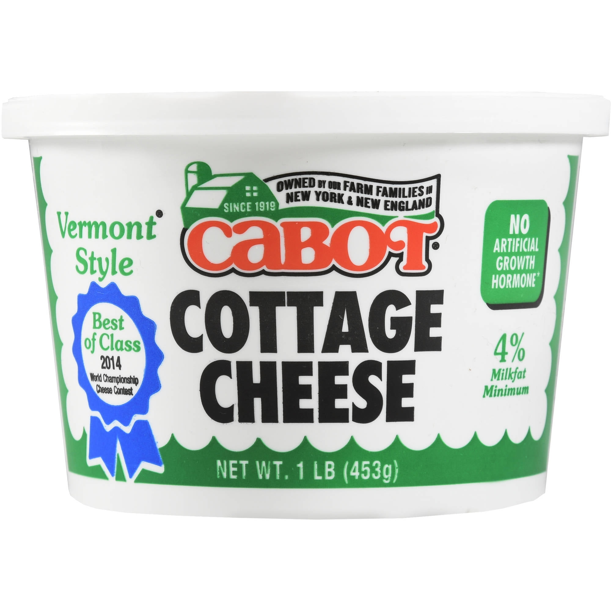 Cabot Cottage Cheese 1 Lb Walmart Com