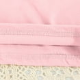 thumbnail image 5 of fnnxnal 4T Toddler Mock Turtleneck - Pink, Stretchy Soft for Sensitive Skin, Long Sleeve Layering & School Wear, 5 of 9