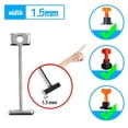 thumbnail image 5 of 400pcs 1.5mm Floor Wall Replace Steel Needle Nails for Tile Leveling System Ceramic Leveler Construc, 5 of 5
