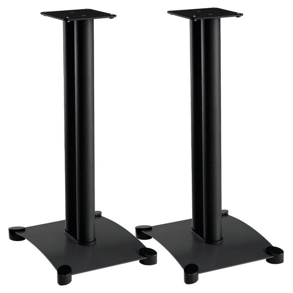 Sanus Steel Foundations 26 Inch Bookshelf Speaker Stands, Pair - SF26-B1