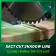 thumbnail image 6 of Metabo HPT 10-In Single Bevel Compound Miter Saw, C10FCG2, 6 of 11