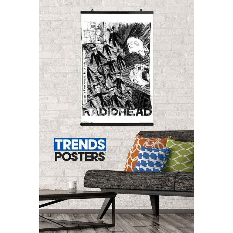 RADIOHEAD / The Giant Businessman ポスター Radiohead Poster - Fear Stalks The Land - New 24 x 36 inches