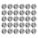 thumbnail image 2 of Dreadlocks Bead, Beard Bead 30pcs Aleación Firme Resistente Joyería Colgante Para Trenzado De Cabello Para Collar DIY ANGGREK Otros, 2 of 8