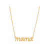 Women's Welry Mama Chain Necklace in 10kt Yellow Gold, 16" + 1" + 1"