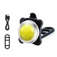 thumbnail image 1 of Traje de luz para bicicletas Luz de bicicleta recargable USB, luz de bicicleta LED COB delantera y trasera superbrillante alimentada por batería Luz de bicicleta de 100 lm para conducción nocturna (, 1 of 7