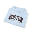 thumbnail image 4 of Boston Massachusetts MA Trip Hoodie, Gifts, Hooded Sweatshirt, 4 of 4