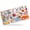 Floating Colorful Flowers, variant on Black Bow on Glitter Front License Plate, Metal License Plate, Funny Standard Plates Personalized Novelty Decorative For Men/Women/Boys/Girls Car 6×12 Inch