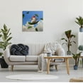 thumbnail image 2 of Bird Leaf Surfing Windy Sky Animals & Insects Painting Gallery Wrapped Canvas Print Wall Art, 2 of 7