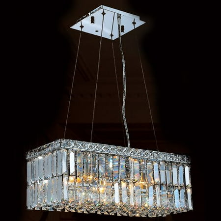 Worldwide Lighting Cascade 4-Light Kitchen Island Pendant