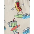 thumbnail image 3 of The Children's Place Boys Short Sleeve Surfs Up Food Snug Fit Cotton PJs, Sizes 4-16, 3 of 3