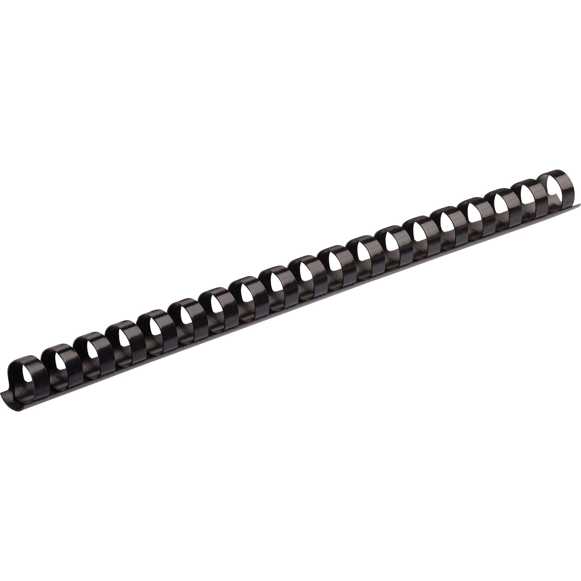 Fellowes, FEL52323, 19-ring Plastic Comb Binding, 25 / Pack, Black