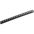 thumbnail image 2 of 52323 Fellowes Plastic Comb Bindings, 1/2" Diameter, 90 Sheet Capacity, Black, 25 Combs/Pack, 2 of 3