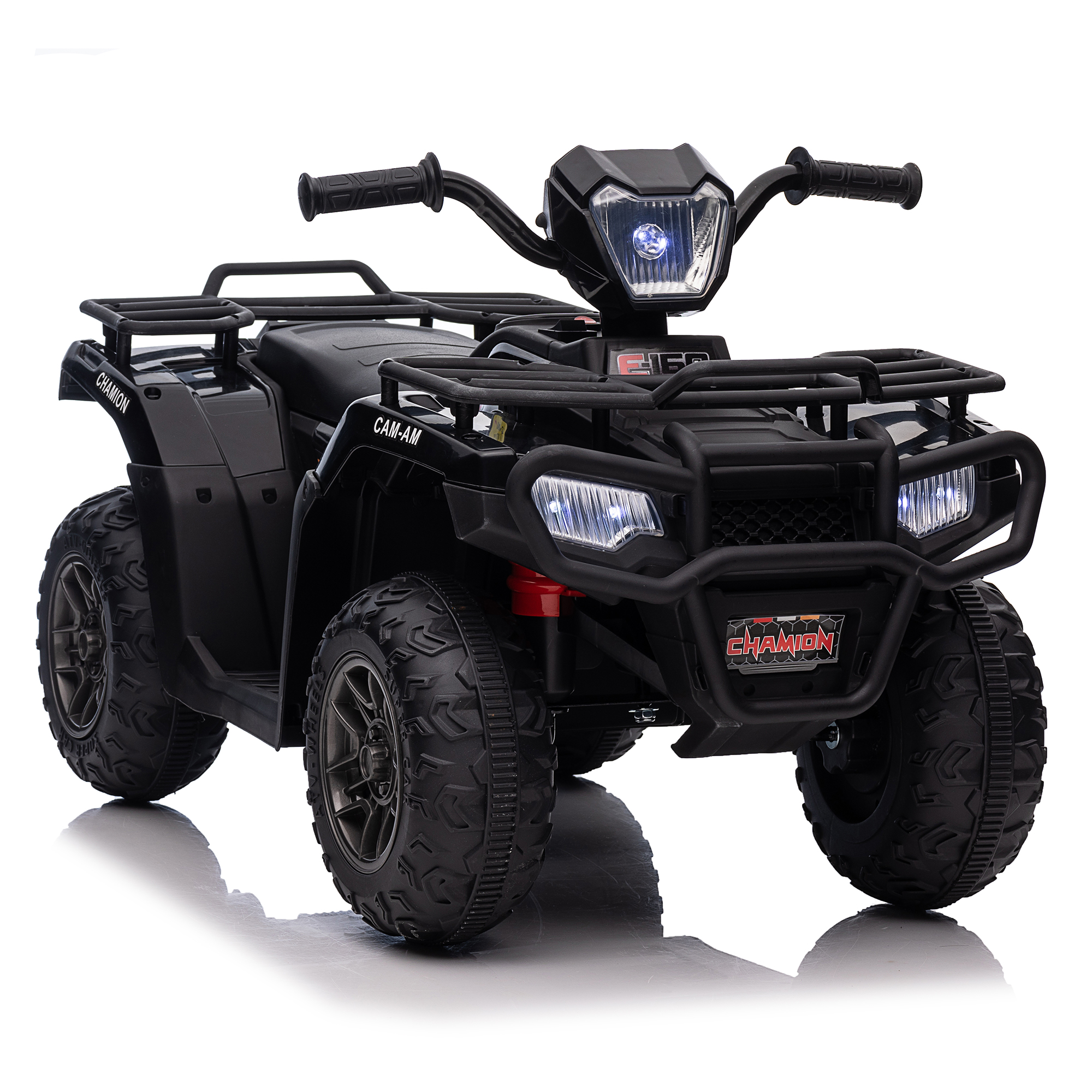 12V Kids 4Wheeler ATV Quad Ride On Toy Car w/ USB/MP3 Music LED Lights