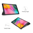 thumbnail image 3 of PANDACO Red Leather Folio Case Samsung Galaxy Tab S7 / Tab S8 (11-inch), 3 of 4