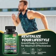 Candida Cleanse Supplement 800mg, Olive Leaf, Black Garlic, Oregano Oil, Psyllium Husk, Grapefruit Seed, Licorice Root, Probiotics, Enzymes Bromelain Amylase Lipase, Natural Blend - 60 Capsules