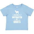 thumbnail image 3 of Inktastic Easily Distracted by Goats Boys or Girls Baby T-Shirt, 3 of 5