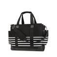 thumbnail image 1 of SPEKSEE Large Capacity Canvas Mommy Bag - Multi-functional Waterproof Maternity Tote with Shoulder Strap & Stroller Hanging Feature, 1 of 6