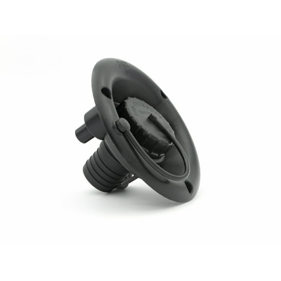 RV Camper Gravity Water Inlet Fill Dish Black PN 94248