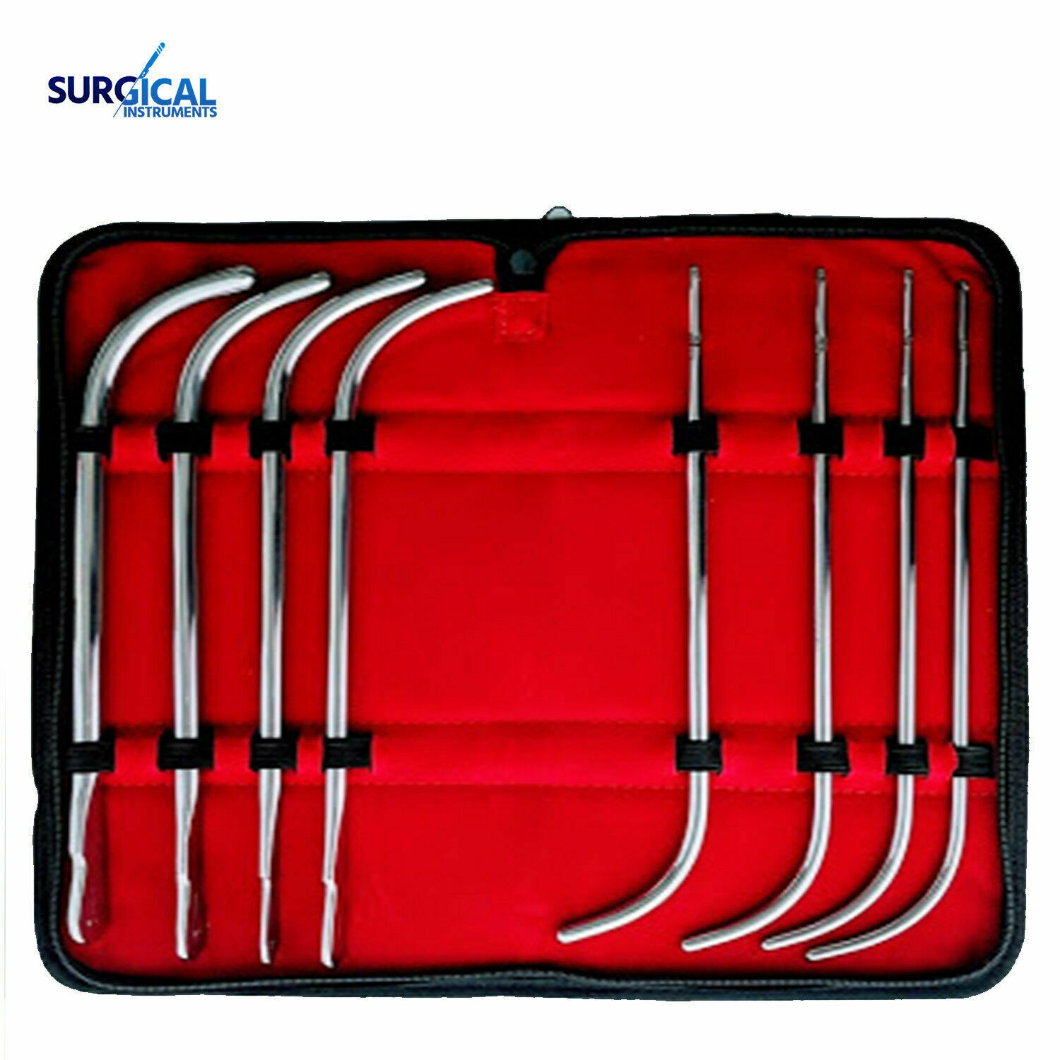 Van Buren Sound Set Of 10 Surgical Instruments – Urology, Urethral, Stainless Steel, Made In Pakistan