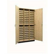 Diversified Woodcrafts 350-4822 48 in. W x 22 in. D x 84 in. H Tote Tray Case