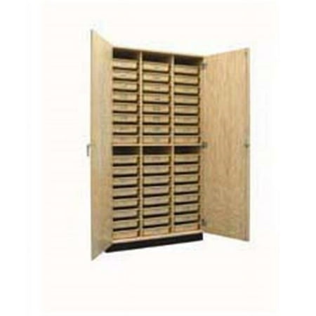 Diversified Woodcrafts 350-4822 48 in. W x 22 in. D x 84 in. H Tote Tray Case