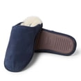 thumbnail image 3 of Fireside By Dearfoams Men's Warwick Genuine Shearling Scuff House Slipper, 3 of 5