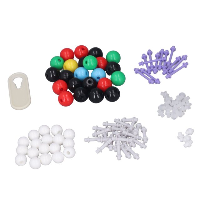 Kit de modelo molecular de química,Kit de modelo molecular de química Modelo molecular Modelo de estructura molecular Acabado de lujo