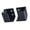 Black, variant on Rigid Wall Brackets 2 Piece Set, Screw Mount U Shaped Holder Pair for Daily Home Wall Support