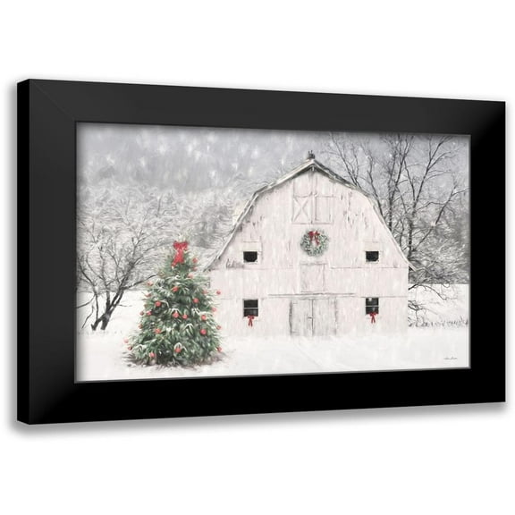 Deiter, Lori 14x11 Black Modern Framed Museum Art Print Titled - Christmas in the Country