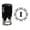 Black, variant on Printtoo Octagon Celtic Swirl Frame I Alphabet Monogram Initial Self Inking Rubber Stamp Office Stationary-Blue