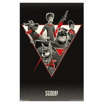 Scooby- Doo: Scoob! - Group Wall Poster, 22.375" x 34", Framed