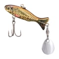 thumbnail image 1 of Cebo Duro Metal Vib Tarro Pesca 23 G Con Ganchos Agudos Afilados Basco Pike Carpa Mar, 1 of 8