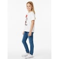 thumbnail image 6 of Sanrio, Girls' Short Sleeve T-Shirt, Goth Hello Kitty, Sizes 4-16, 6 of 8