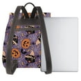 thumbnail image 3 of Disketp Vintage Halloween Black Cat Mochila de Cuero para Mujer, Bolso de Espalda Antirrobo con Estilo para Viaje, Trabajo y Uso Diario, 3 of 4