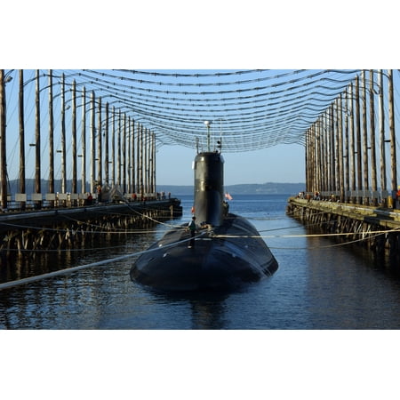- LAMINATED POSTER The Sea Wolf-class attack submarine USS Jimmy Carter (SSN 23) sits moored in the Magnetic Silencing Poster Print 24 x 36