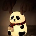 thumbnail image 4 of Panda Silicone Lamp National Treasure Panda Night Light Led Colorful Atmosphere Light Night Light For Kids Baby Room, 4 of 5