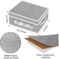 thumbnail image 2 of 2 Pack Boîte de Rangement pour Tasses et Tasses à Café avec Séparateurs, Conteneurs de Stockage en Chine Coque Rigide avec 24 Compartiments pour Déménagement et Protection (Gris), 2 of 8