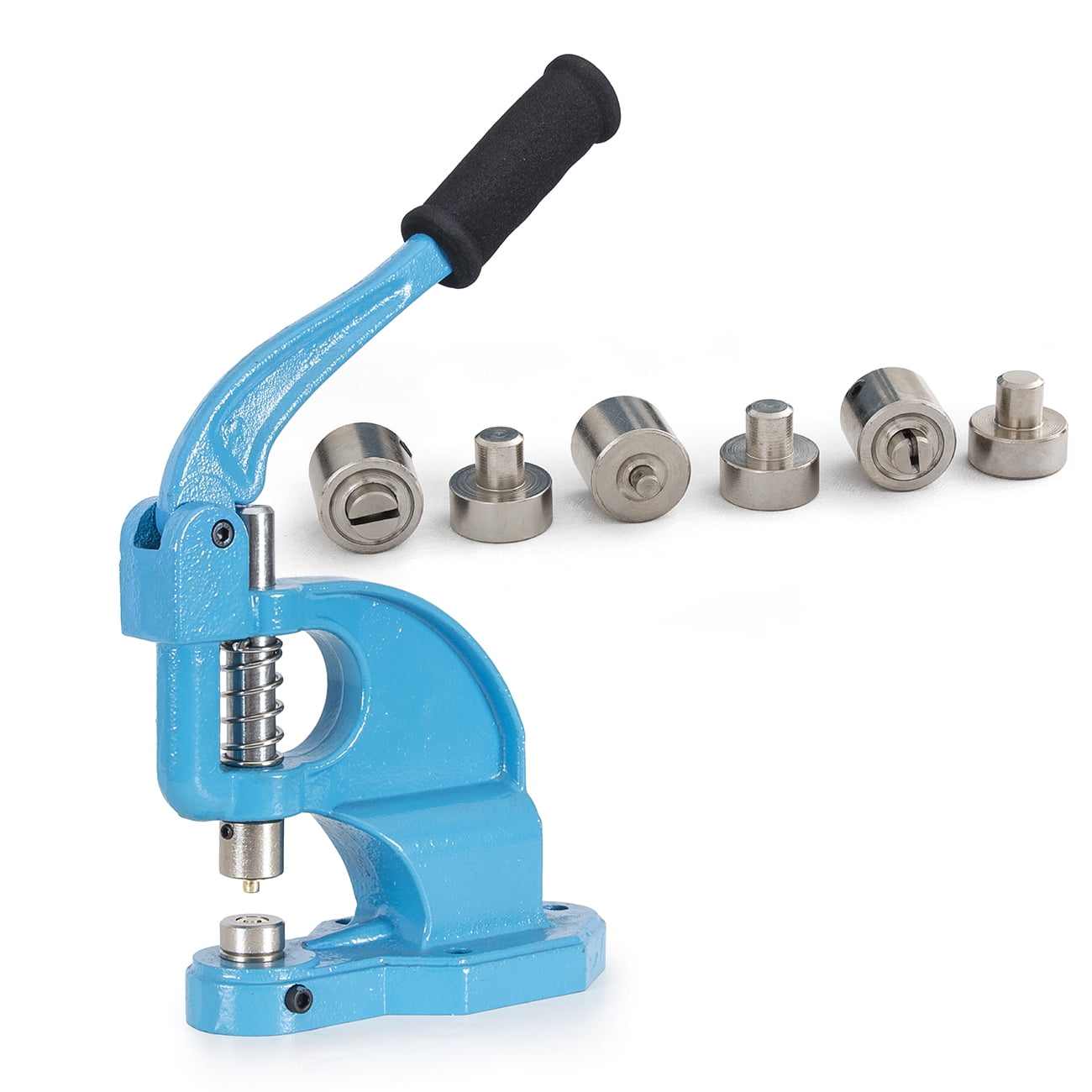 ARKSEN Hand Press Grommet Machine 3 Die (0 2 4) Grommets Eyelet Tool