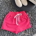 thumbnail image 2 of MEZZALL Girls Summer Casual Solid Color Shorts Skorts Elastic Waist Solid Color Comfortable Shorts For Toddler Kids Daily Wear Cozy / 6-7 Years, 2 of 3