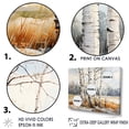 thumbnail image 3 of Designart "Neutral Toned Birch Grace III" Tree Birch Floater Framed Wall Decor, 3 of 5