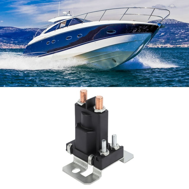12V Battery Isolator Kit High Current Wiring Solution for Automotive Marine Solar Panels